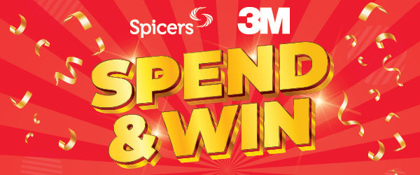 Spend & WIN with Spicers & 3M