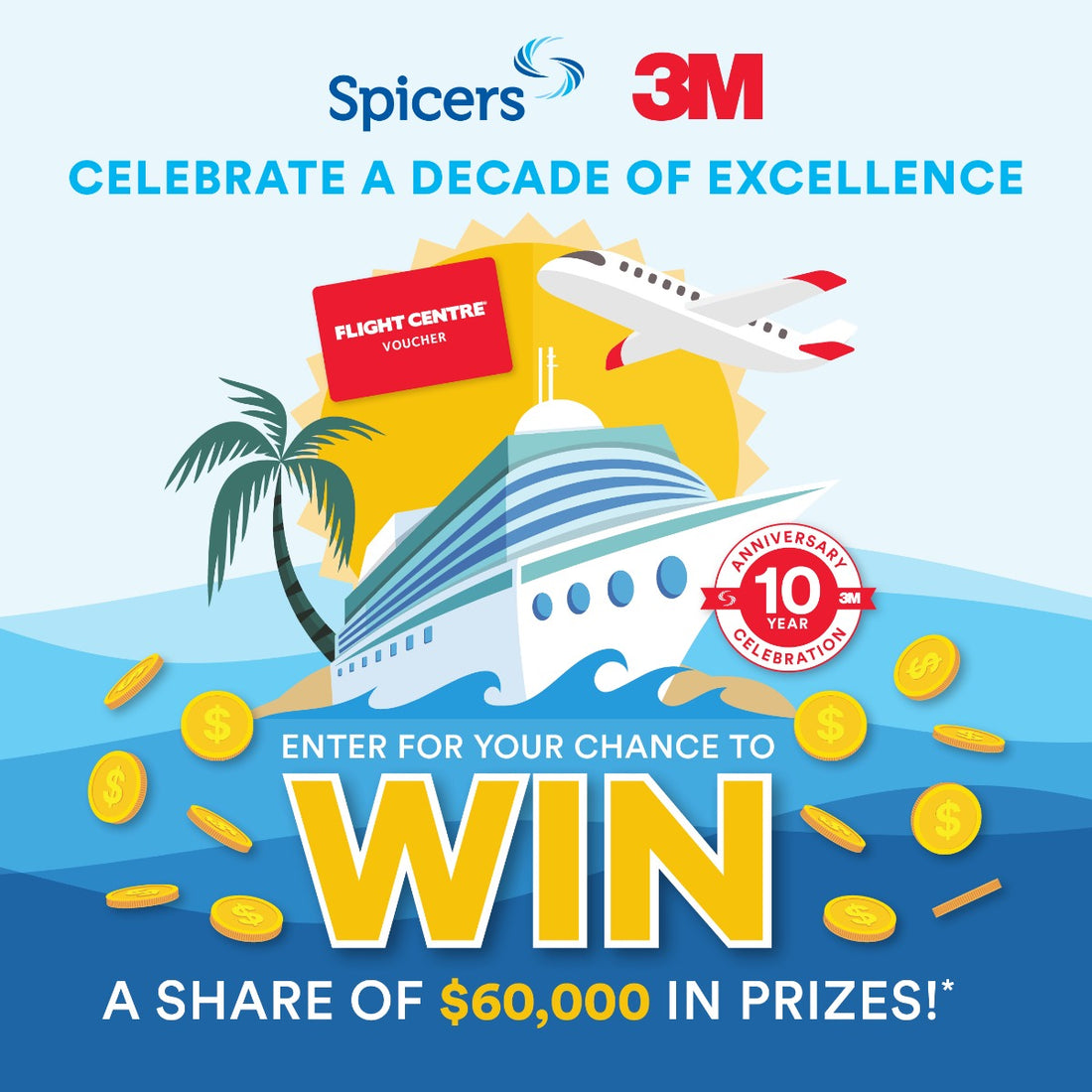 Spicers 3M 10yrs Extravaganza