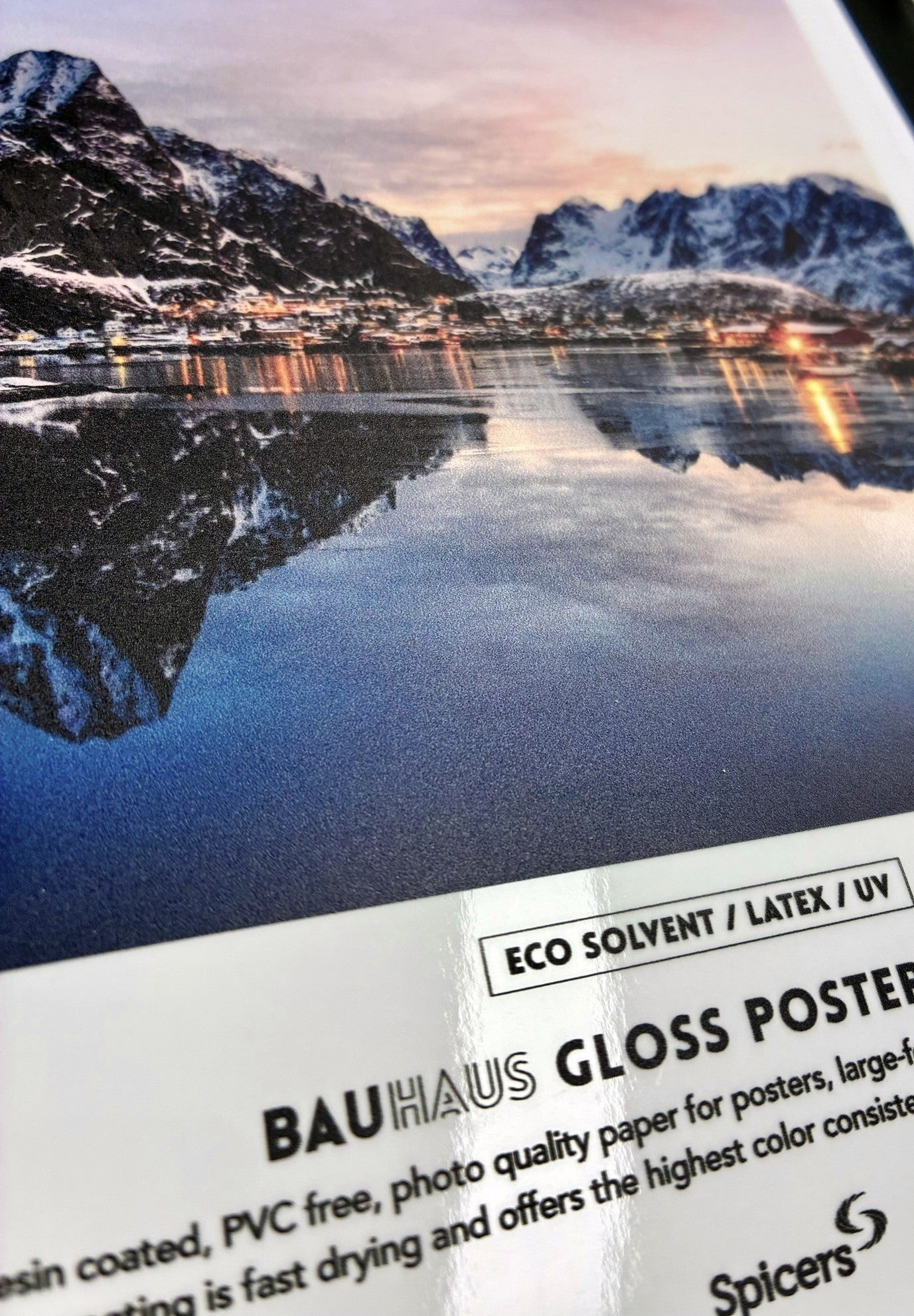 Bauhaus Gloss Poster 140gsm
