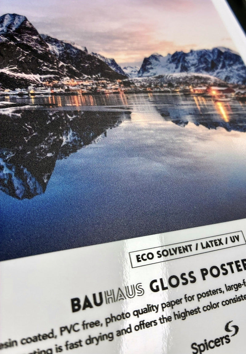Bauhaus Gloss Poster 140gsm