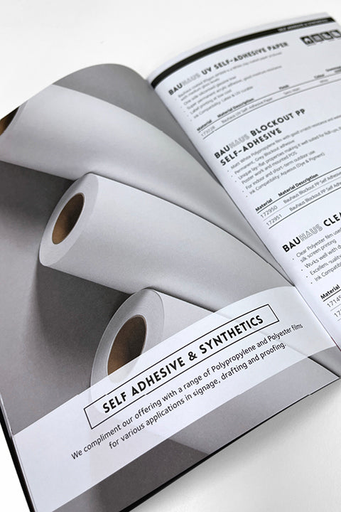 Bauhaus Coated Self Adhesive AP999 80gsm