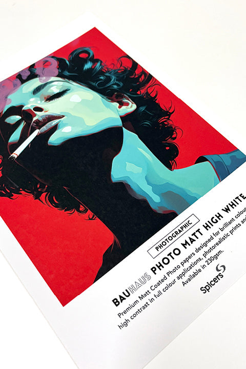 Bauhaus Photo Matt High White 230gsm