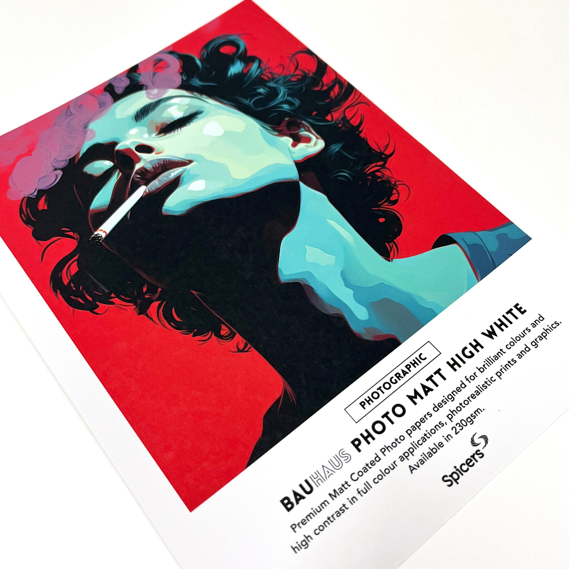 Bauhaus Photo Matt High White 230gsm