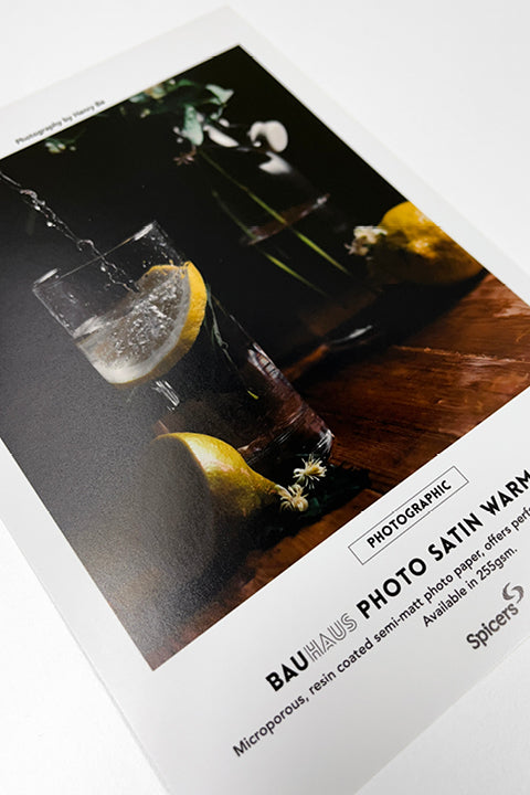 Bauhaus Photo Satin Warm White 255gsm
