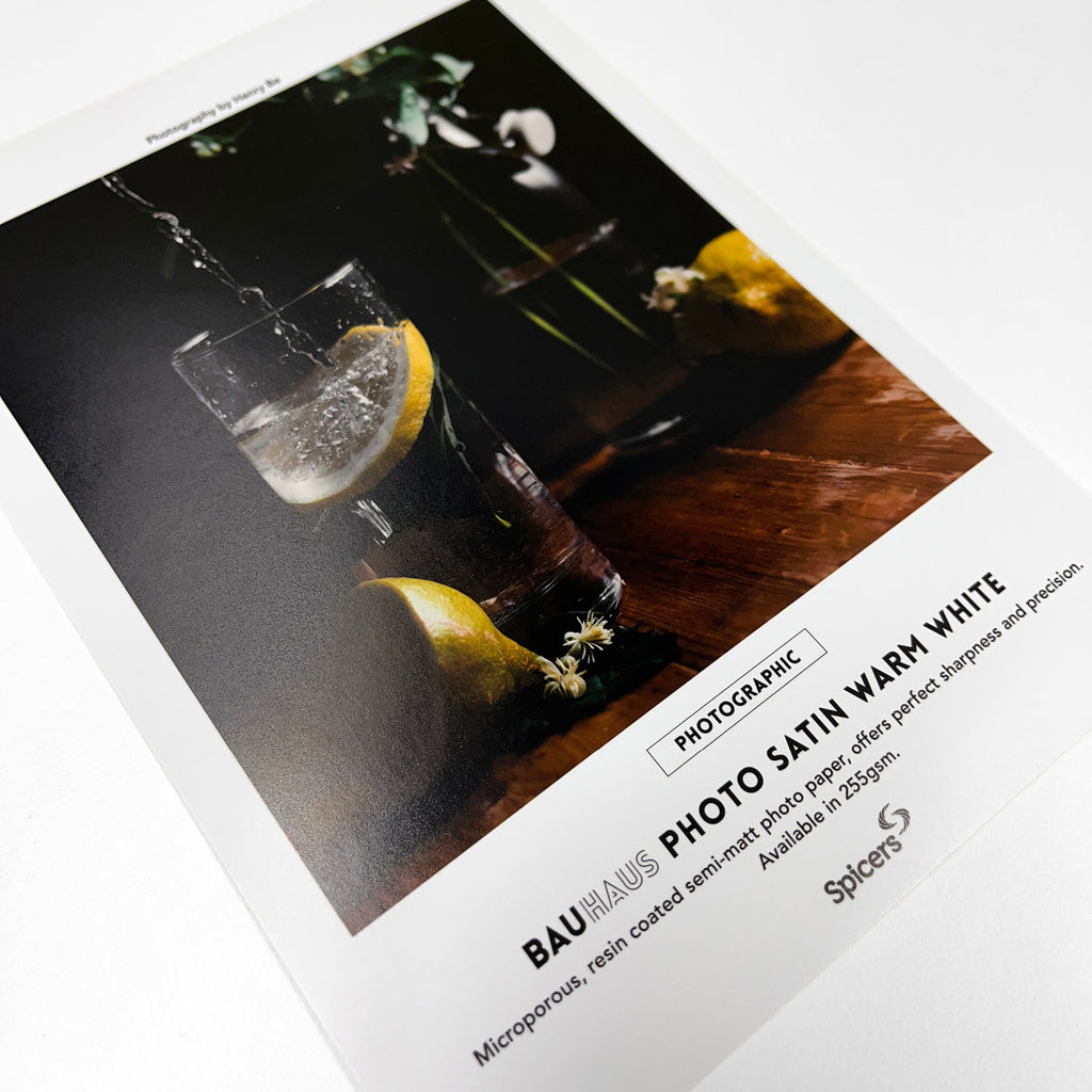Bauhaus Photo Satin Warm White 255gsm