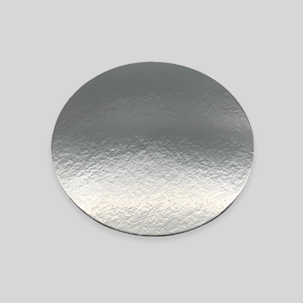 Round Silver Foil Bases