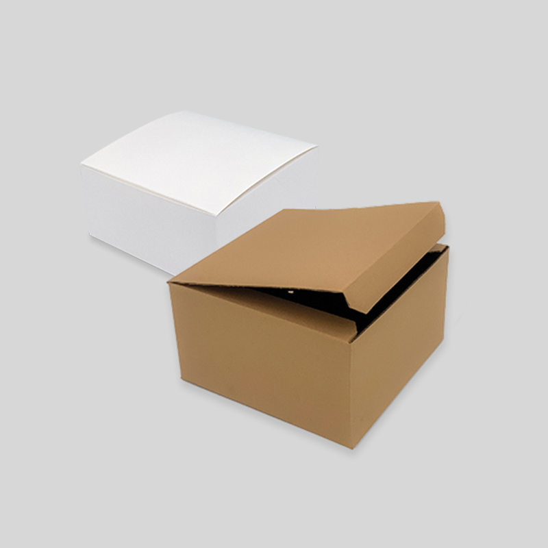 Pop Up Cake Box Brown