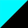 Black & Cyan