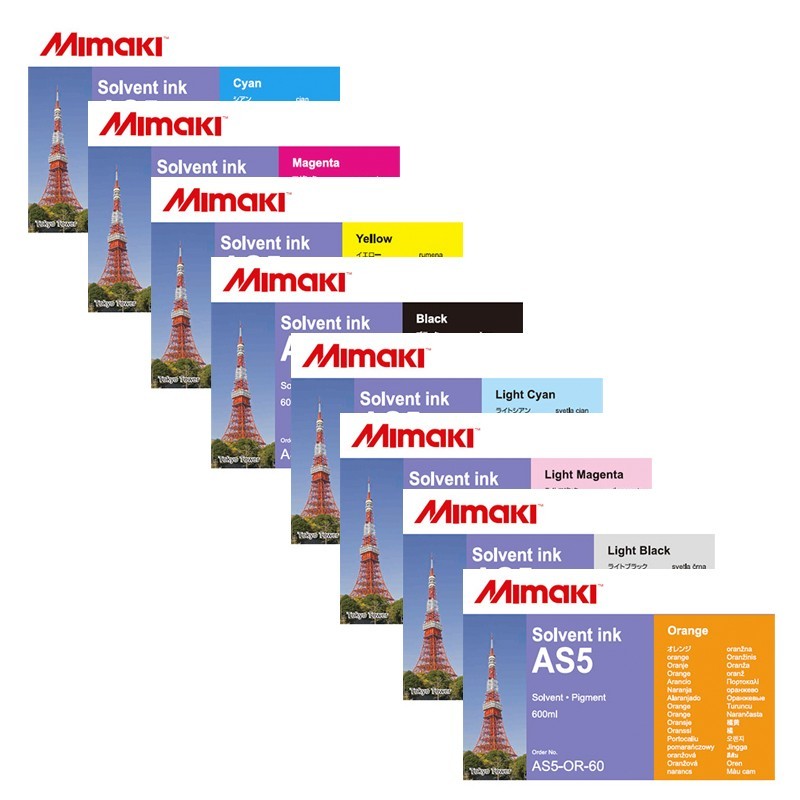 Mimaki AS5 Inks