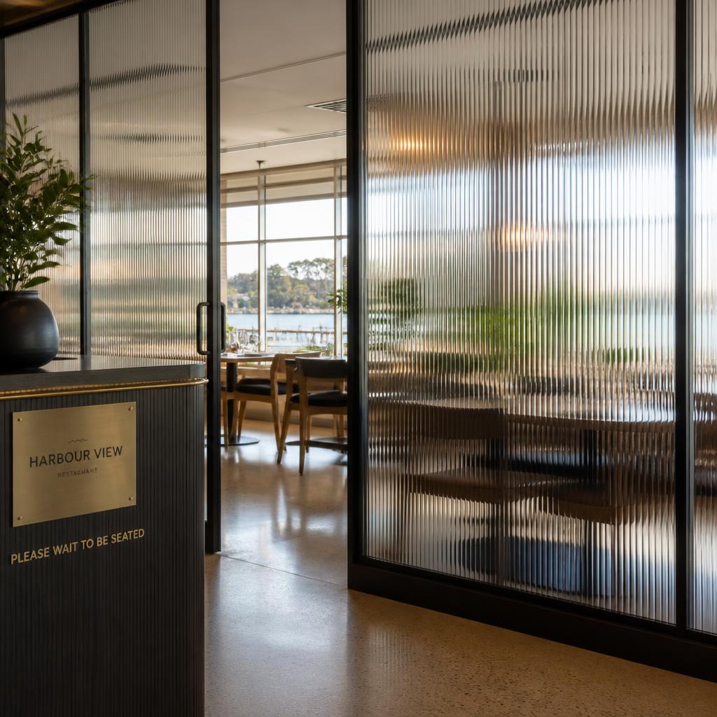 Rocal Reeded Glass