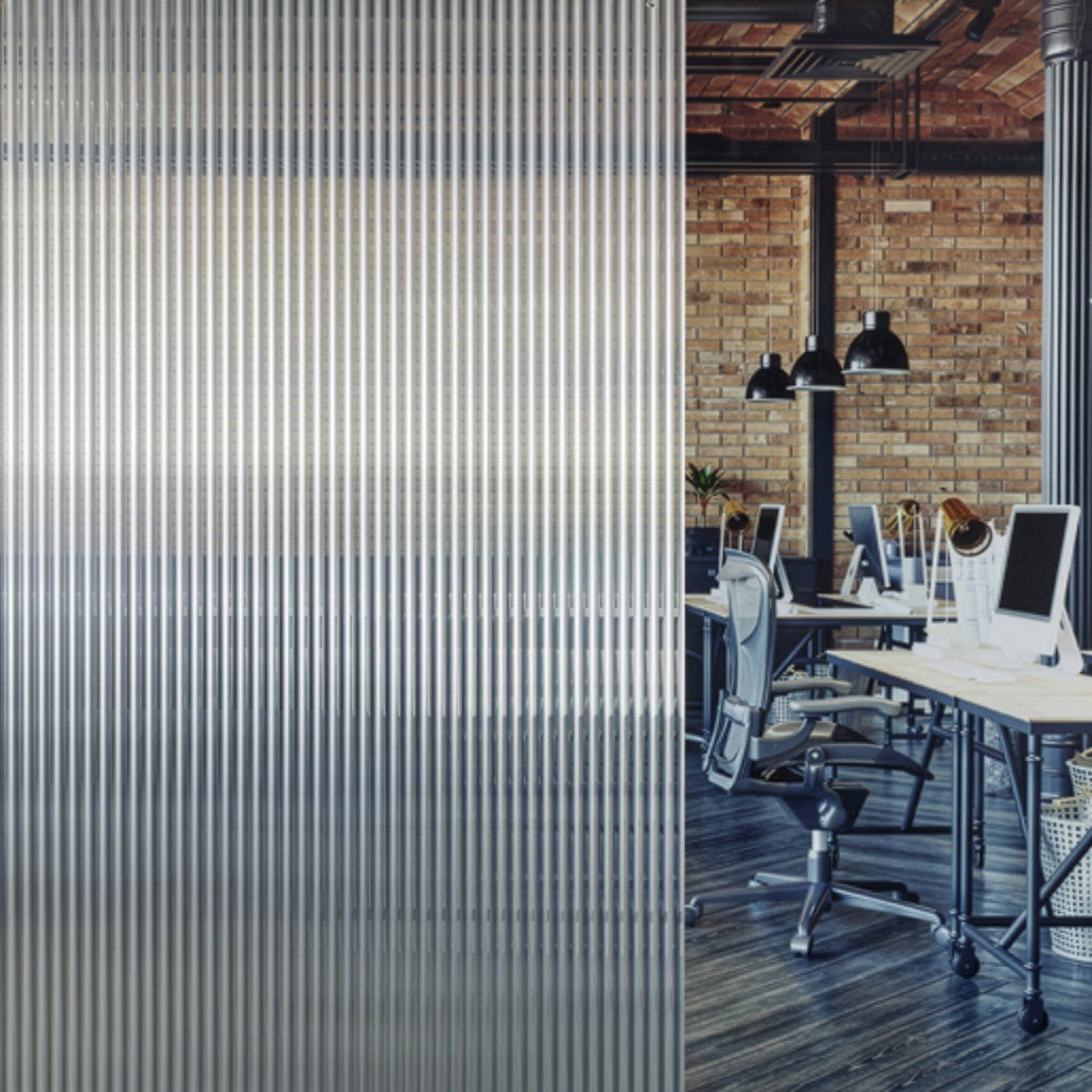 Contra Vision Reeded Glass Film