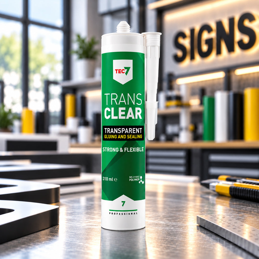 TEC 7 TRANS Clear Adhesive
