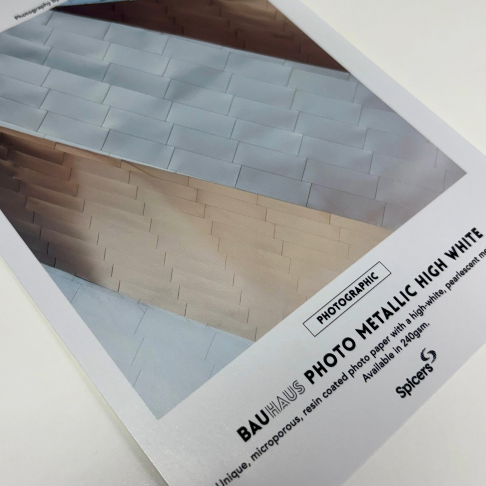 Bauhaus Photo Metallic High White